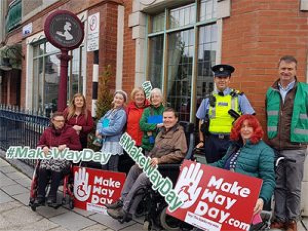 Naas Access and Disability Group Make Way Day 2020