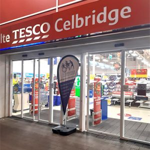Celbrige Access Sign at Tesco Celbridge