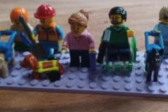 LDAG present Disability Inclusive Lego to Leixlip Library