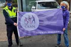 LDAG have distributed CKAN flags to all schools in Leixlip and other businesses and Garda Station each year for Kildare Disability Week.