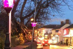 Collage which includes Leixlip Area from “Light up for Disability Week”. Including Wonderful Barn and Rye Bridge
