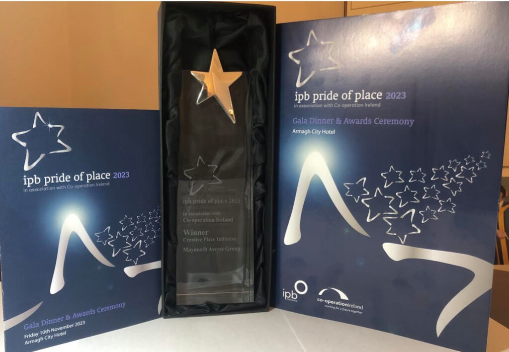 Winner Creative Place Initiative Maynooth Access Group